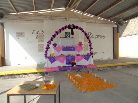 02 de Nov. Día de Muertos. Altar dedicado a Sor Juana Inés de la Cruz